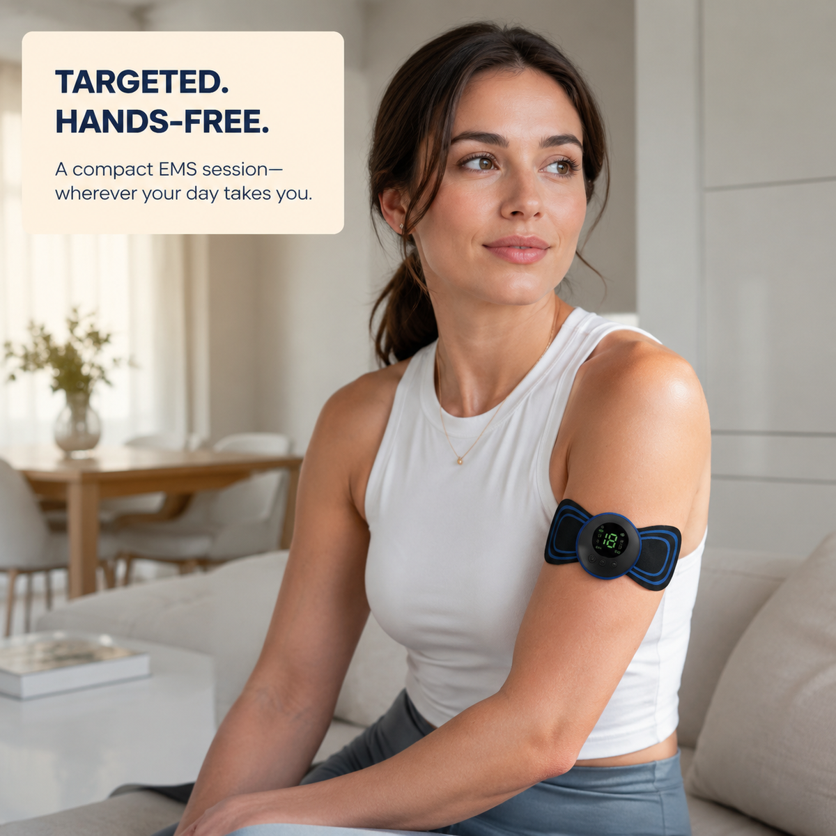 TENSX™ FlexPulse EMS Sticker Massager