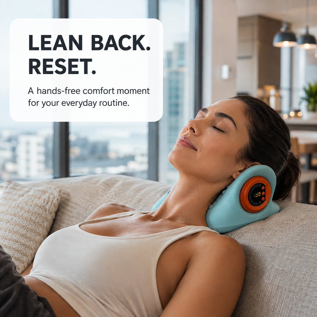 TENSX™ NeckEase EMS Massage Pillow