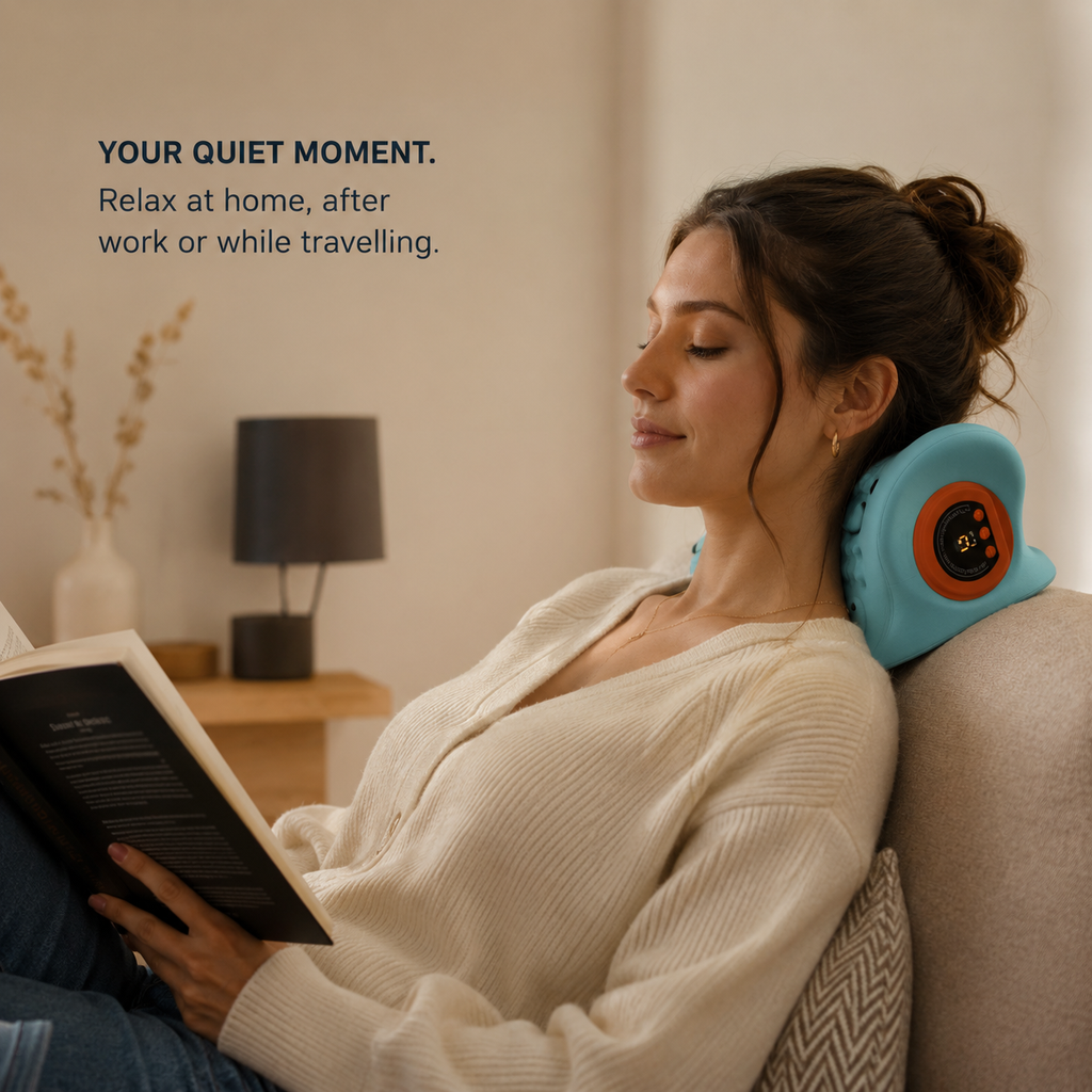 TENSX™ NeckEase EMS Massage Pillow