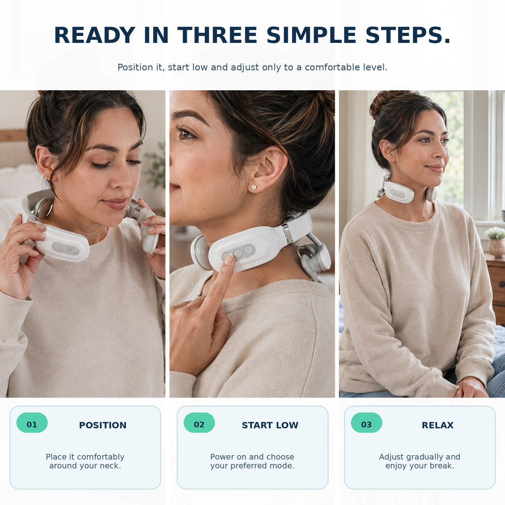 TENSX™ NeckComfort 4D Massager