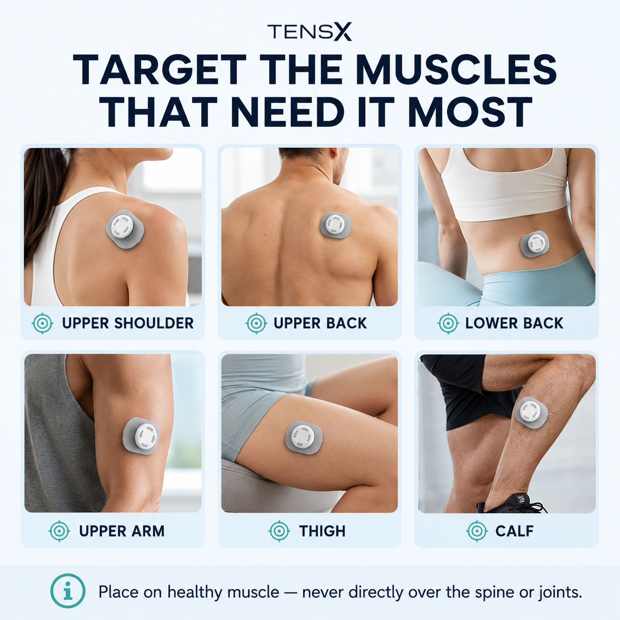 TENSX™ Portable Pulse Massager Recovery Kit