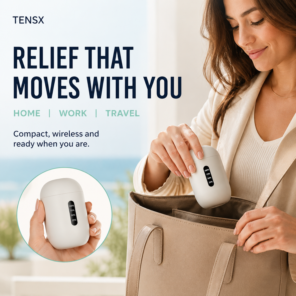TENSX™ Portable Pulse Massager Recovery Kit