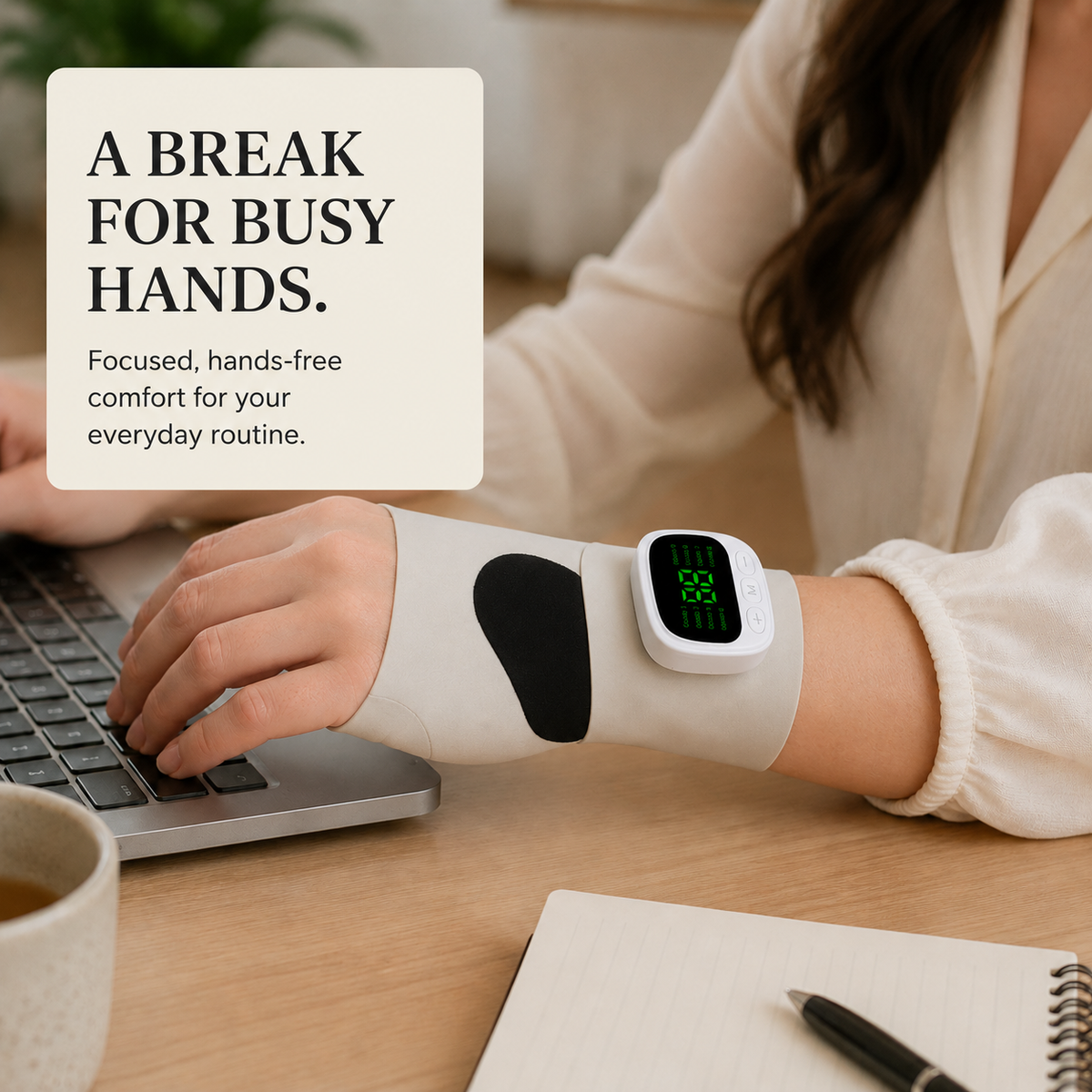 TENSX™ WristPulse EMS Massager