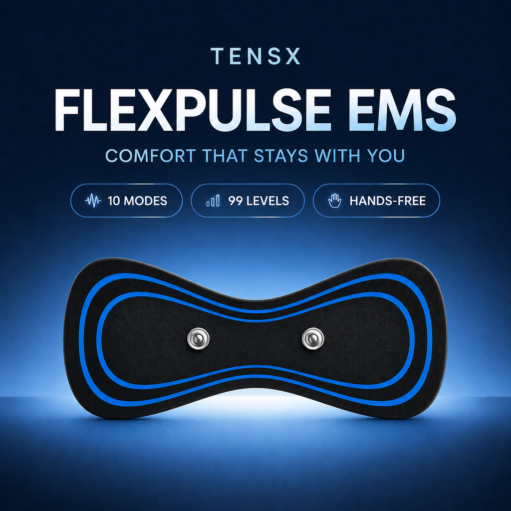 TENSX™ FlexPulse EMS Sticker Massager