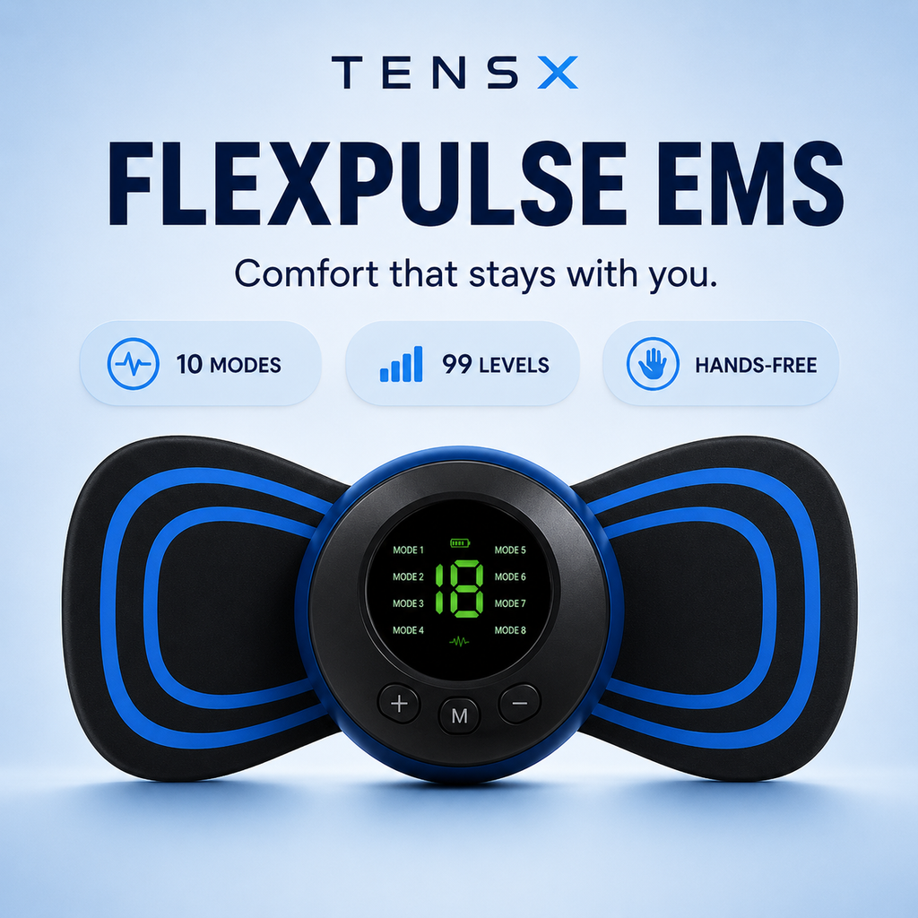TENSX™ FlexPulse EMS Sticker Massager