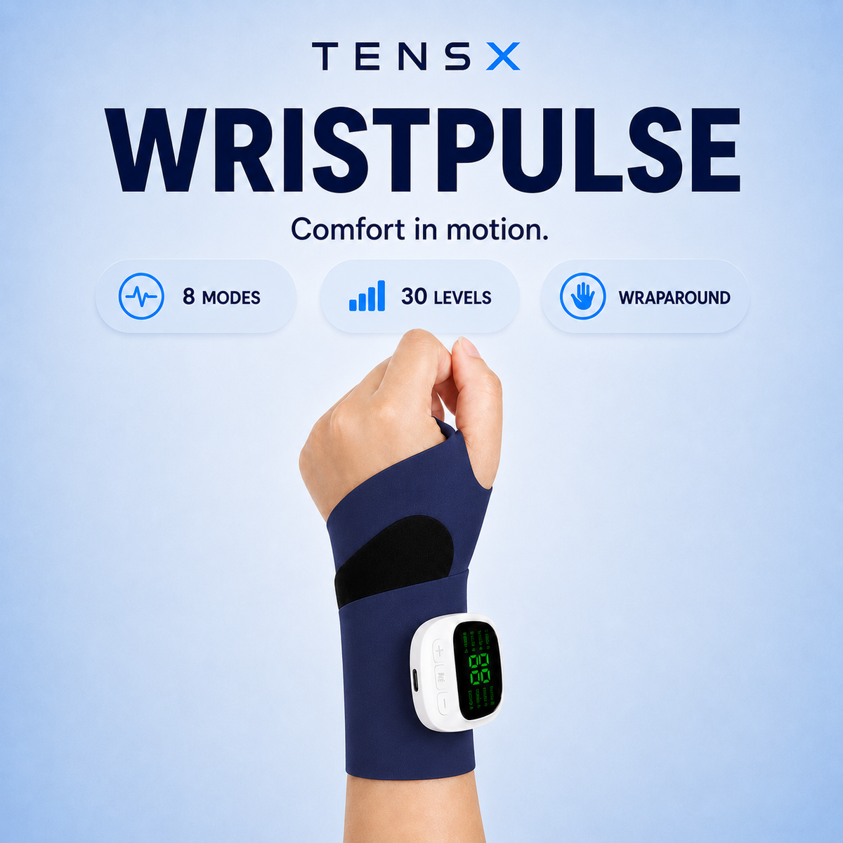 TENSX™ WristPulse EMS Massager