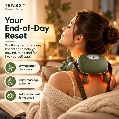 TENSX KneadEase Neck & Shoulder Massager